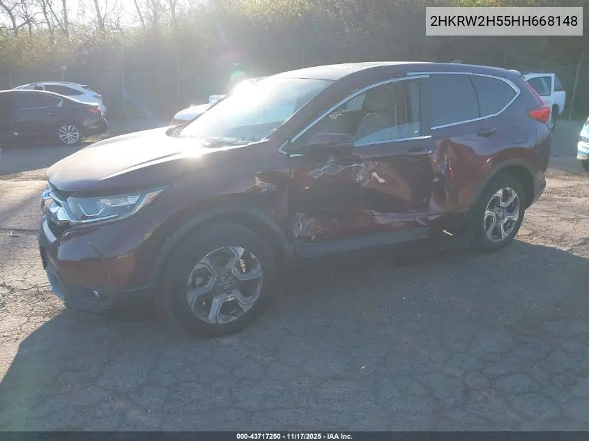 2HKRW2H55HH668148 2017 Honda Cr-V Ex