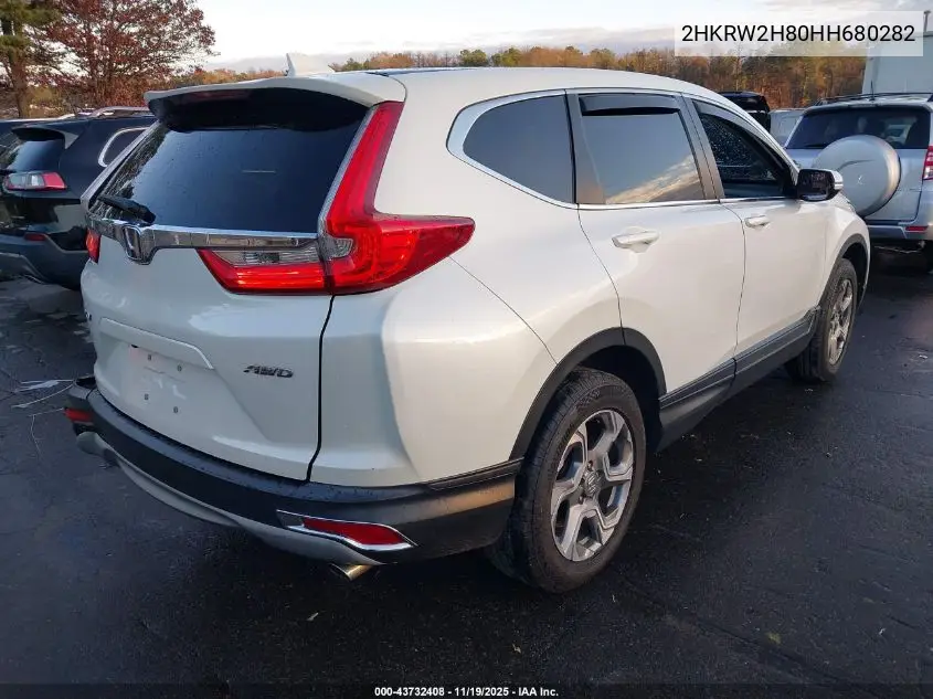 2HKRW2H80HH680282 2017 Honda Cr-V Ex-L/Ex-L Navi