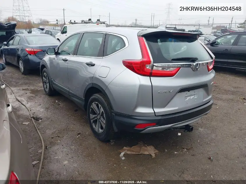 2HKRW6H36HH204548 2017 Honda Cr-V Lx