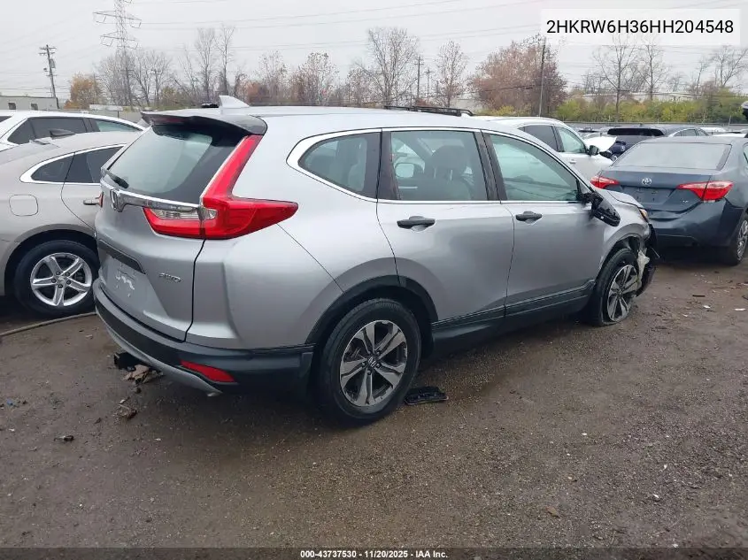 2HKRW6H36HH204548 2017 Honda Cr-V Lx