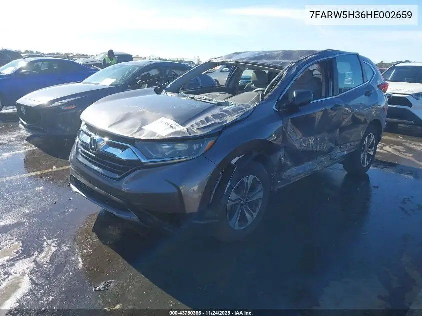 7FARW5H36HE002659 2017 Honda Cr-V Lx