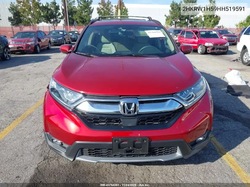 2HKRW1H59HH519591 2017 Honda Cr-V Ex