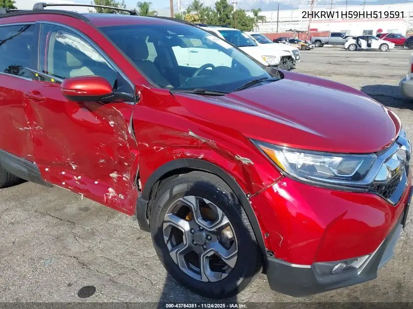 2HKRW1H59HH519591 2017 Honda Cr-V Ex