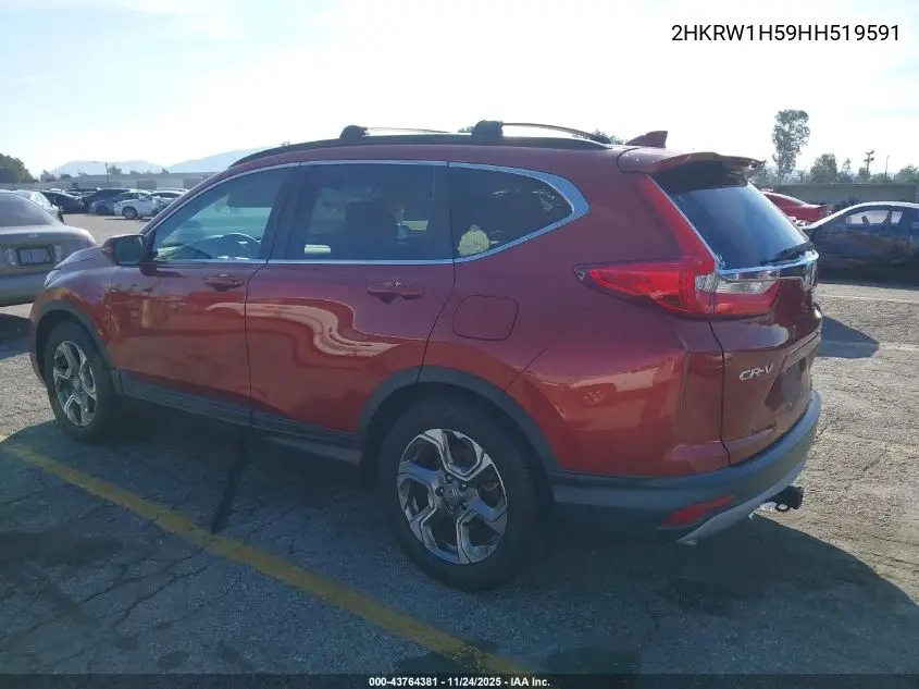 2HKRW1H59HH519591 2017 Honda Cr-V Ex