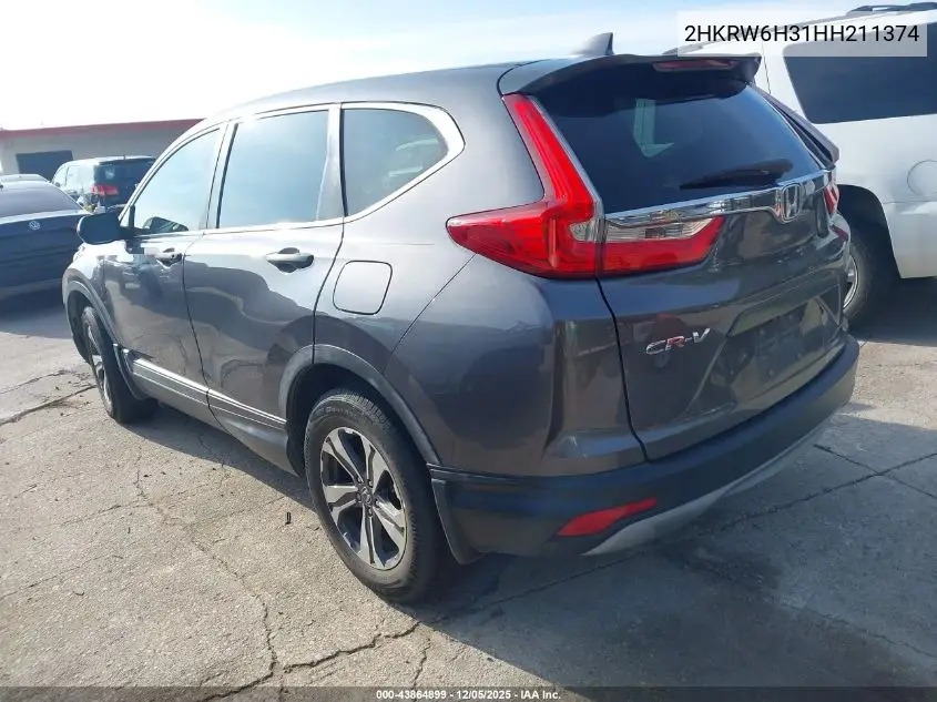 2HKRW6H31HH211374 2017 Honda Cr-V Lx