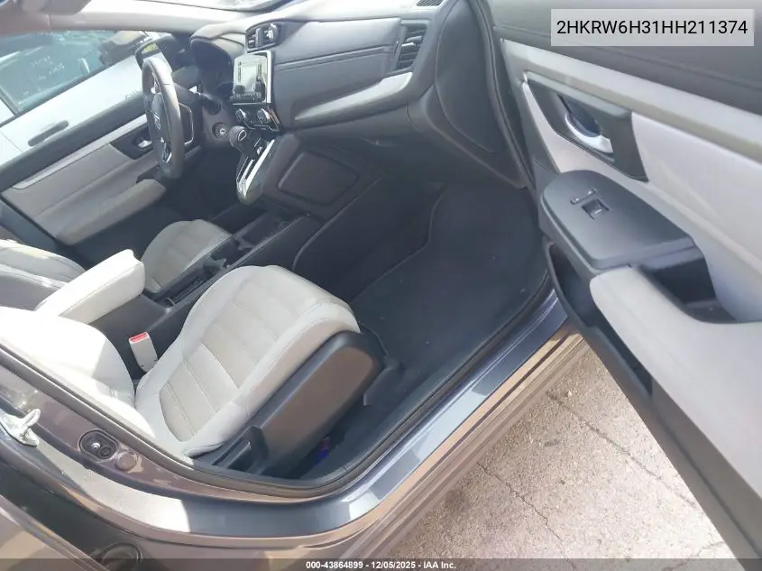 2HKRW6H31HH211374 2017 Honda Cr-V Lx