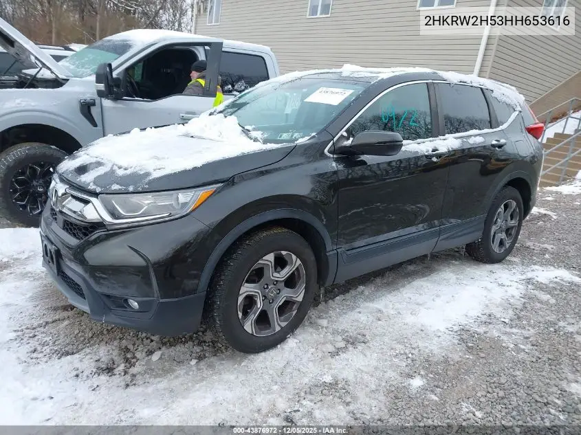 2HKRW2H53HH653616 2017 Honda Cr-V Ex