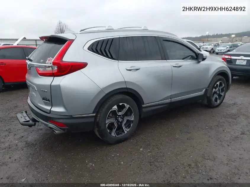 2HKRW2H9XHH624892 2017 Honda Cr-V Touring