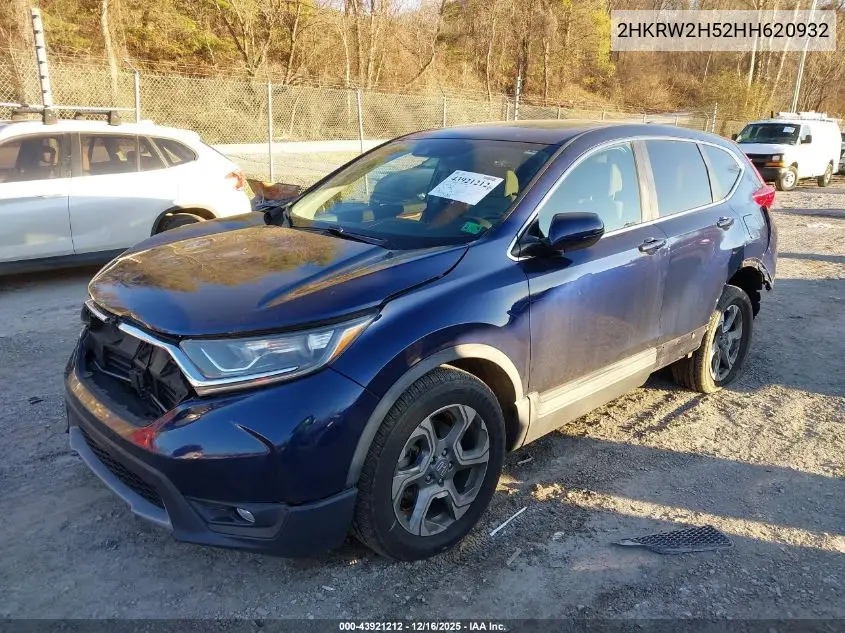 2HKRW2H52HH620932 2017 Honda Cr-V Ex