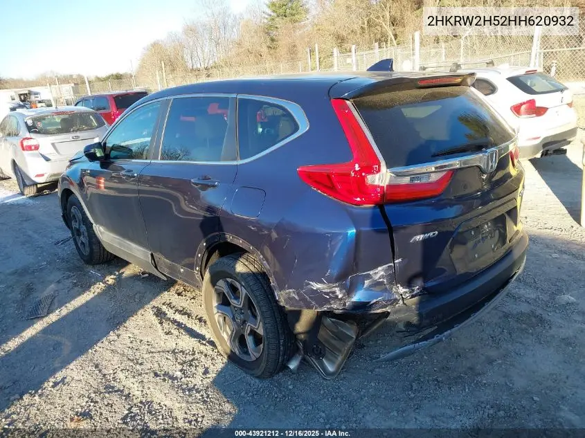 2HKRW2H52HH620932 2017 Honda Cr-V Ex