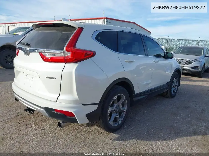 2HKRW2H80HH619272 2017 Honda Cr-V Ex-L/Ex-L Navi