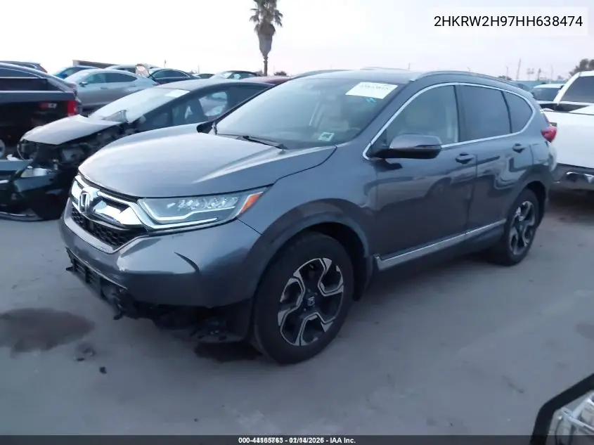 2HKRW2H97HH638474 2017 Honda Cr-V Touring