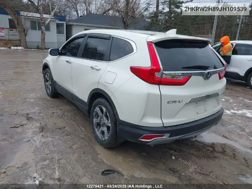 2HKRW2H89JH109539 2018 Honda Cr-V Ex-L