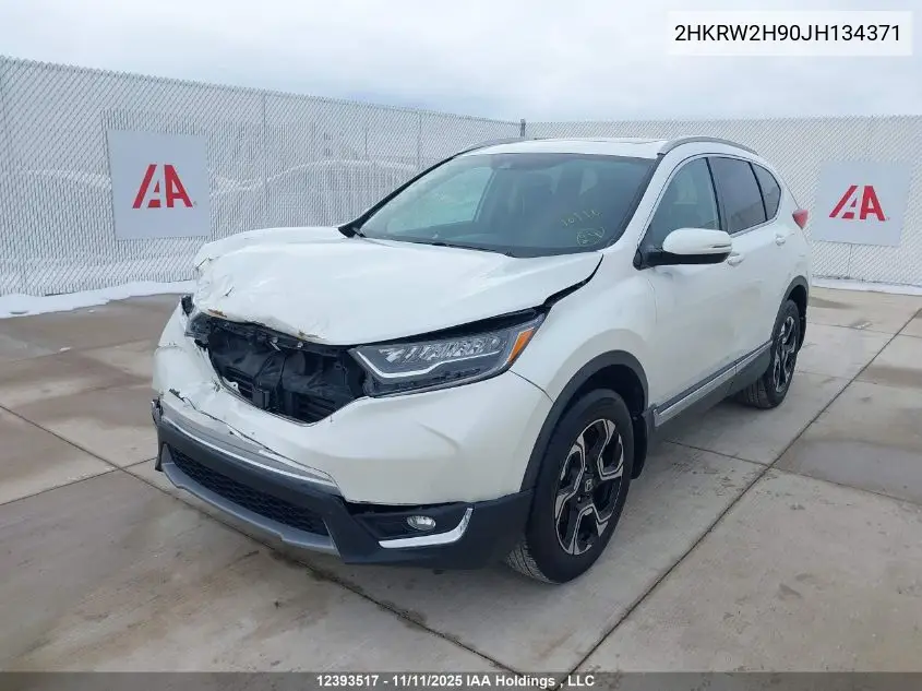 2HKRW2H90JH134371 2018 Honda Cr-V Touring