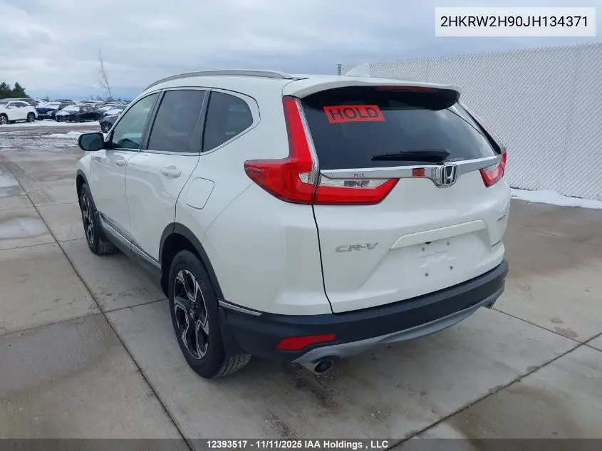 2HKRW2H90JH134371 2018 Honda Cr-V Touring