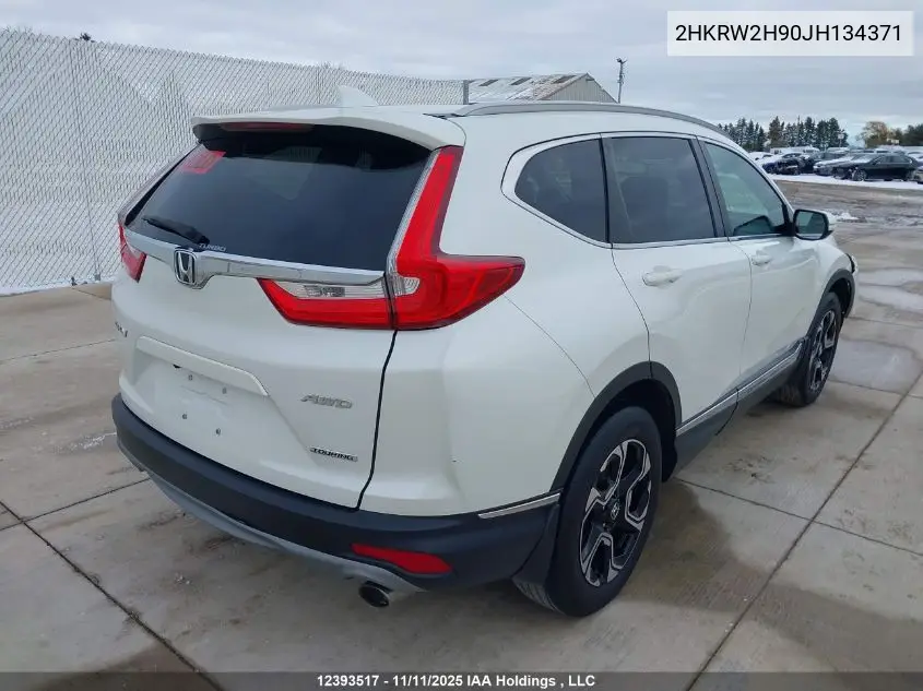 2HKRW2H90JH134371 2018 Honda Cr-V Touring