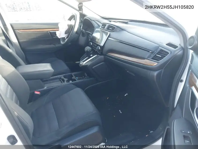 2HKRW2H55JH105820 2018 Honda Cr-V Ex