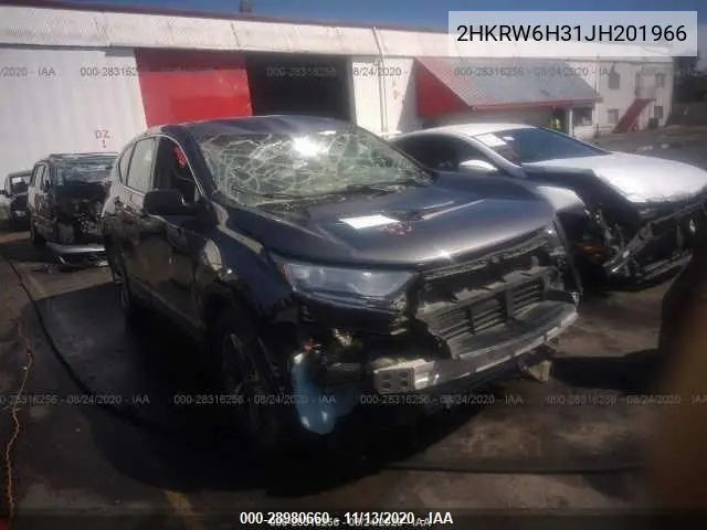 2HKRW6H31JH201966 2018 Honda Cr-V Lx