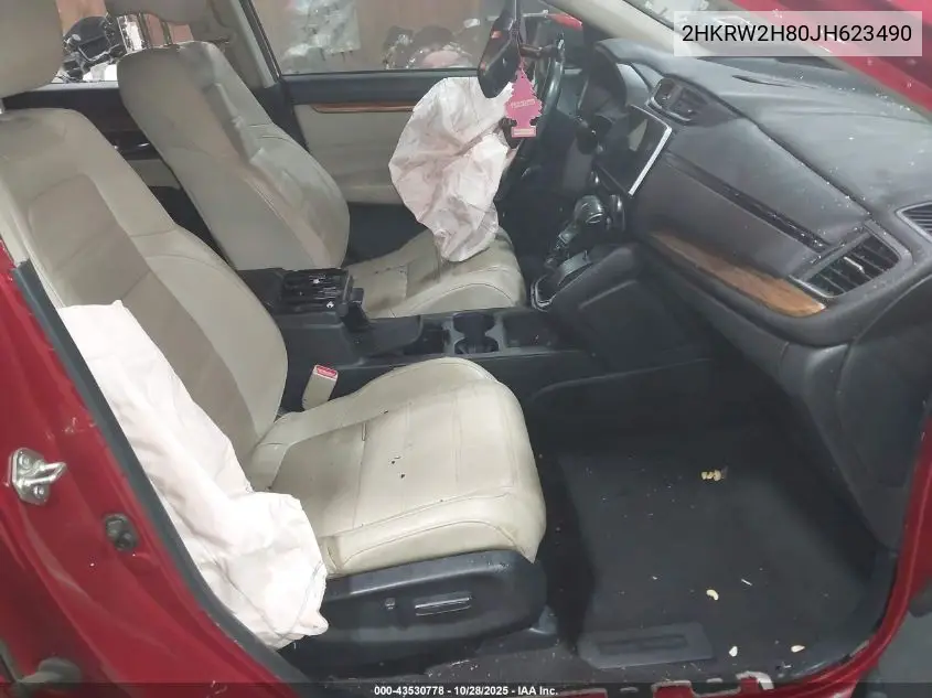 2HKRW2H80JH623490 2018 Honda Cr-V Ex-L/Ex-L Navi