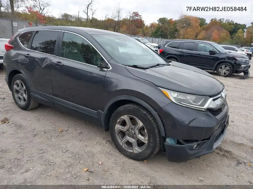 7FARW2H82JE058484 2018 Honda Cr-V Ex-L/Ex-L Navi