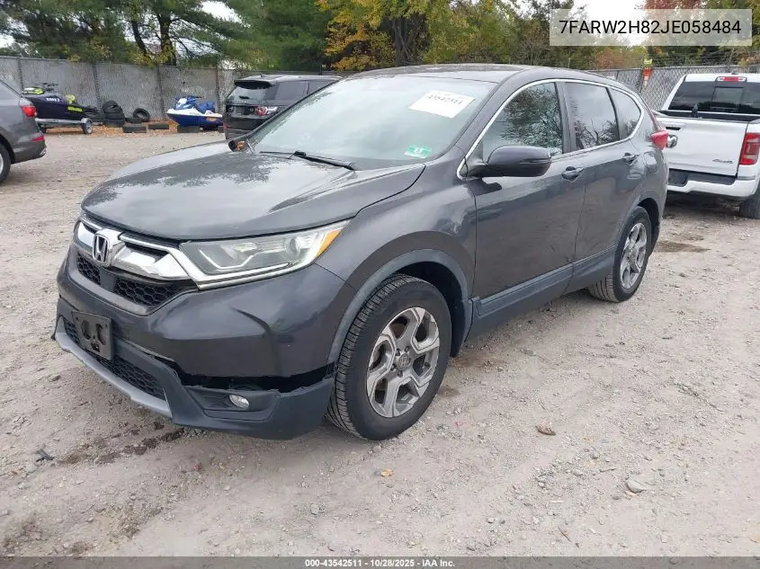 7FARW2H82JE058484 2018 Honda Cr-V Ex-L/Ex-L Navi