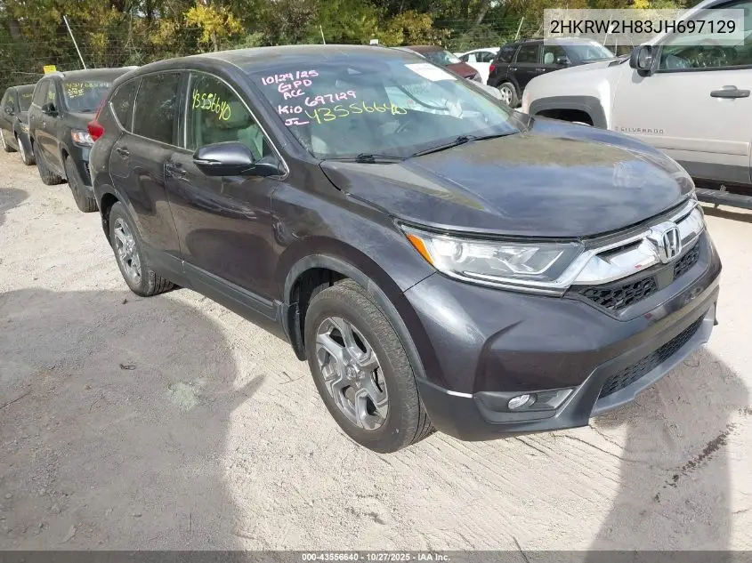 2HKRW2H83JH697129 2018 Honda Cr-V Ex-L/Ex-L Navi