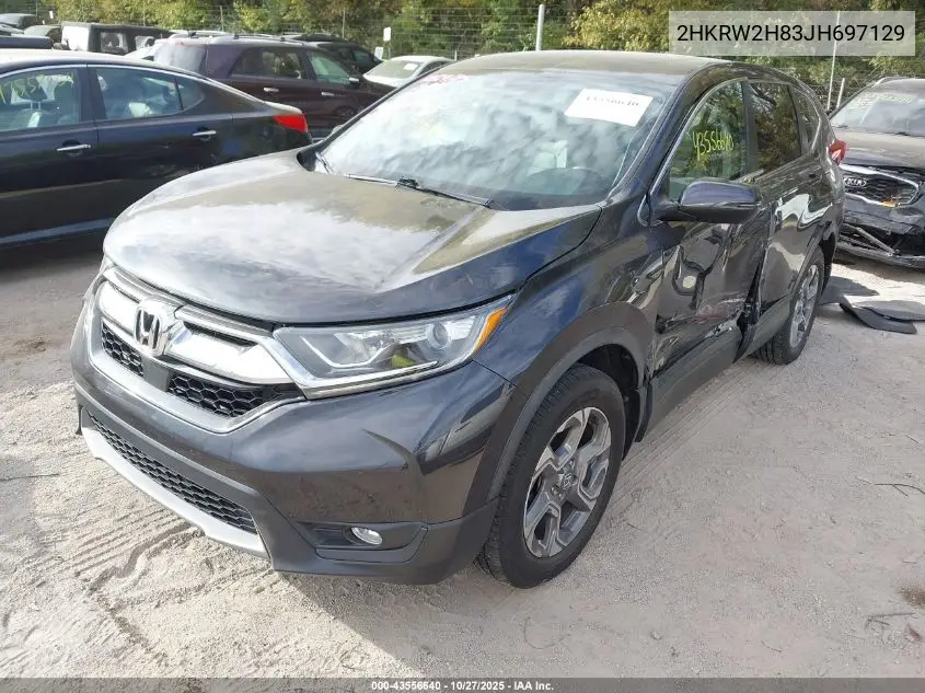 2HKRW2H83JH697129 2018 Honda Cr-V Ex-L/Ex-L Navi