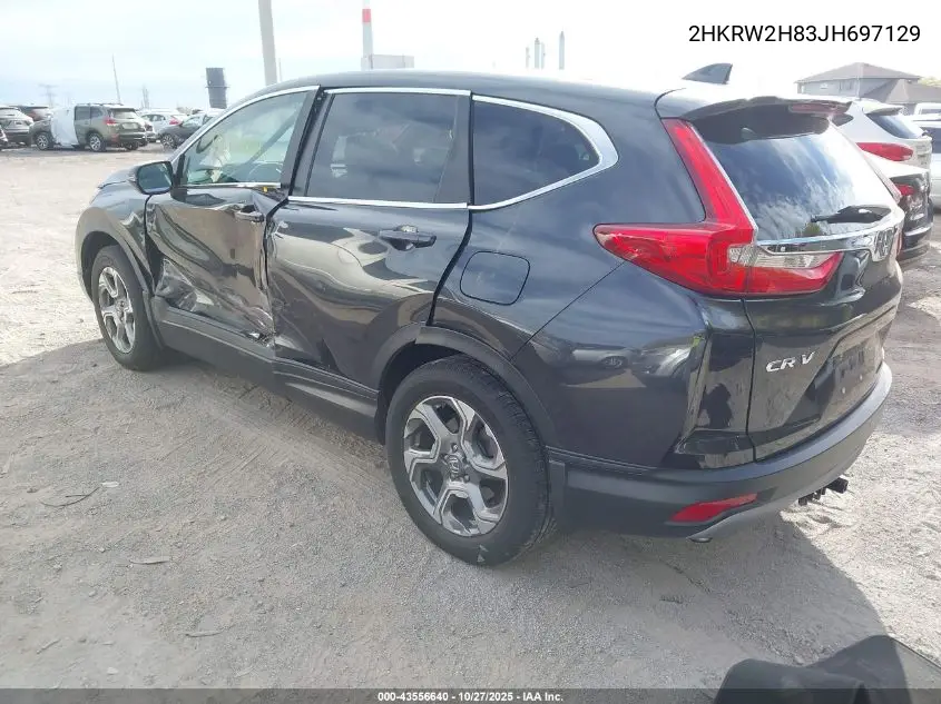 2HKRW2H83JH697129 2018 Honda Cr-V Ex-L/Ex-L Navi