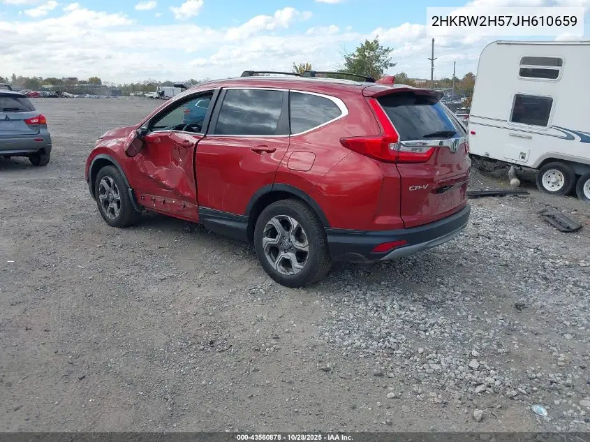 2HKRW2H57JH610659 2018 Honda Cr-V Ex