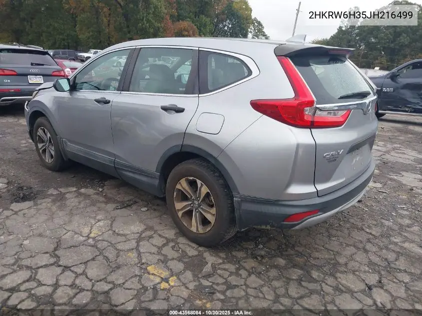 2HKRW6H35JH216499 2018 Honda Cr-V Lx