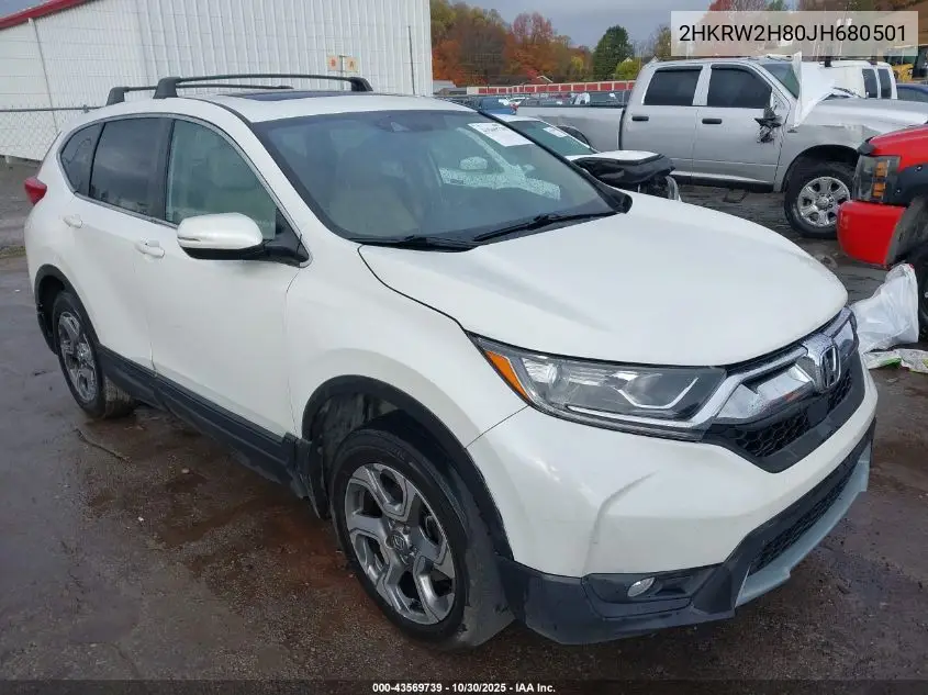 2HKRW2H80JH680501 2018 Honda Cr-V Ex-L/Ex-L Navi