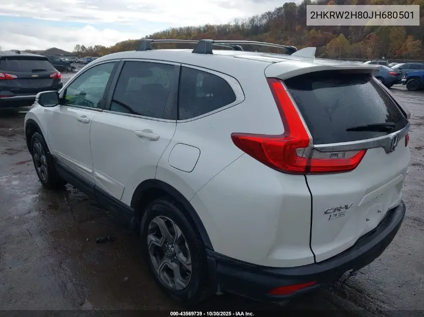 2HKRW2H80JH680501 2018 Honda Cr-V Ex-L/Ex-L Navi
