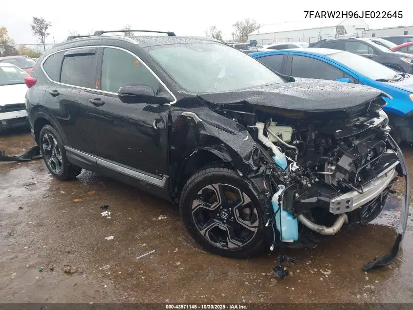 7FARW2H96JE022645 2018 Honda Cr-V Touring