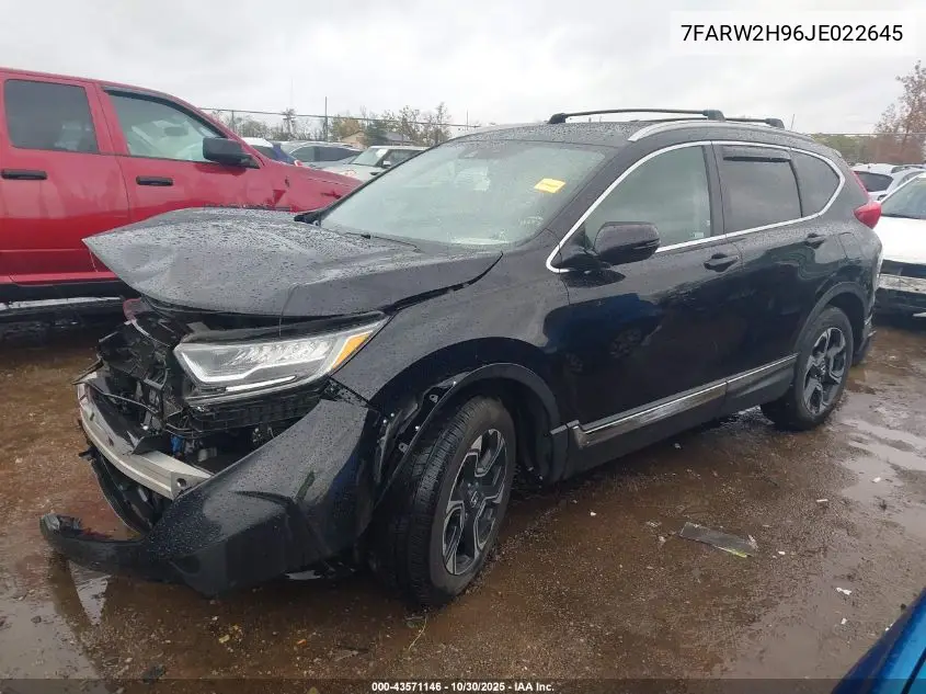 7FARW2H96JE022645 2018 Honda Cr-V Touring