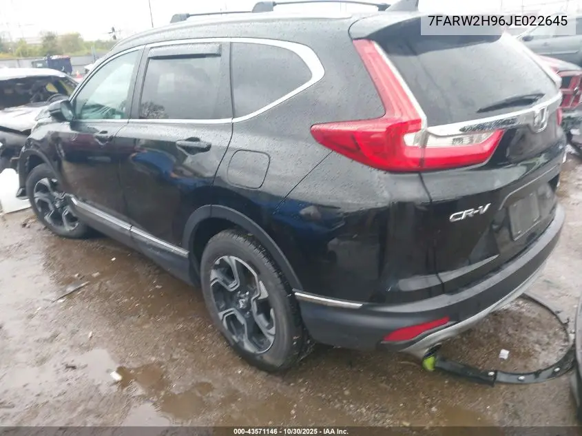 7FARW2H96JE022645 2018 Honda Cr-V Touring