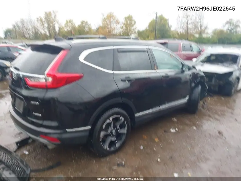 7FARW2H96JE022645 2018 Honda Cr-V Touring