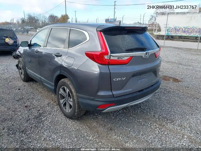 2HKRW6H31JH233767 2018 Honda Cr-V Lx