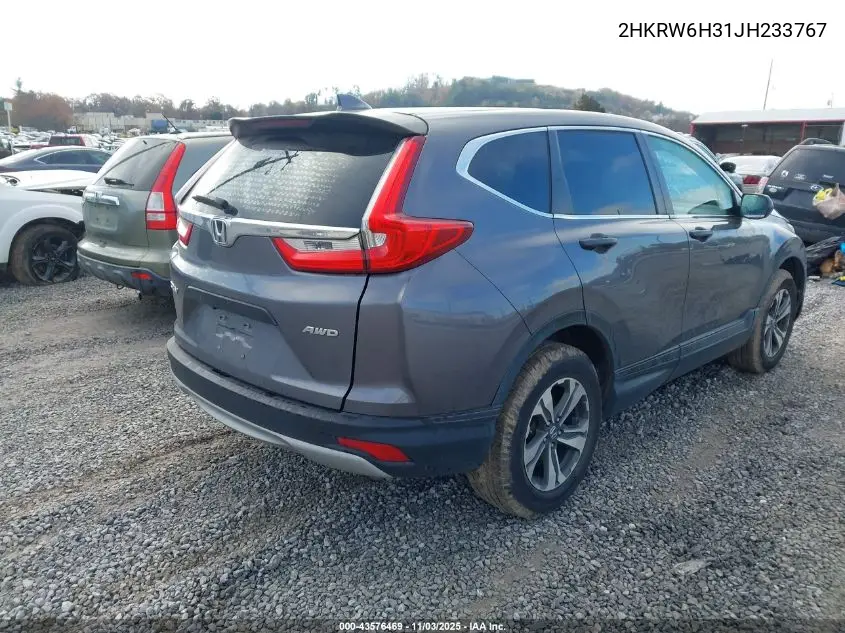 2HKRW6H31JH233767 2018 Honda Cr-V Lx
