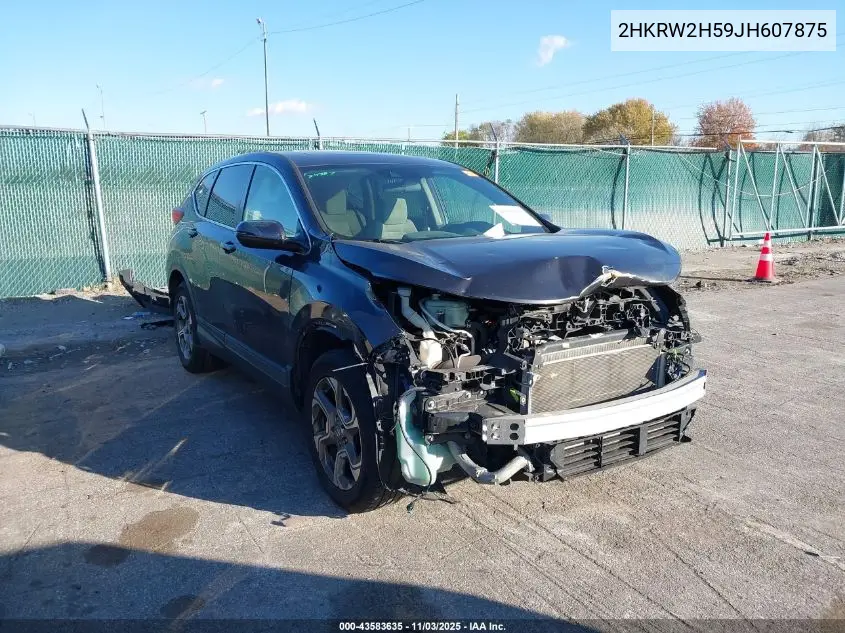 2HKRW2H59JH607875 2018 Honda Cr-V Ex