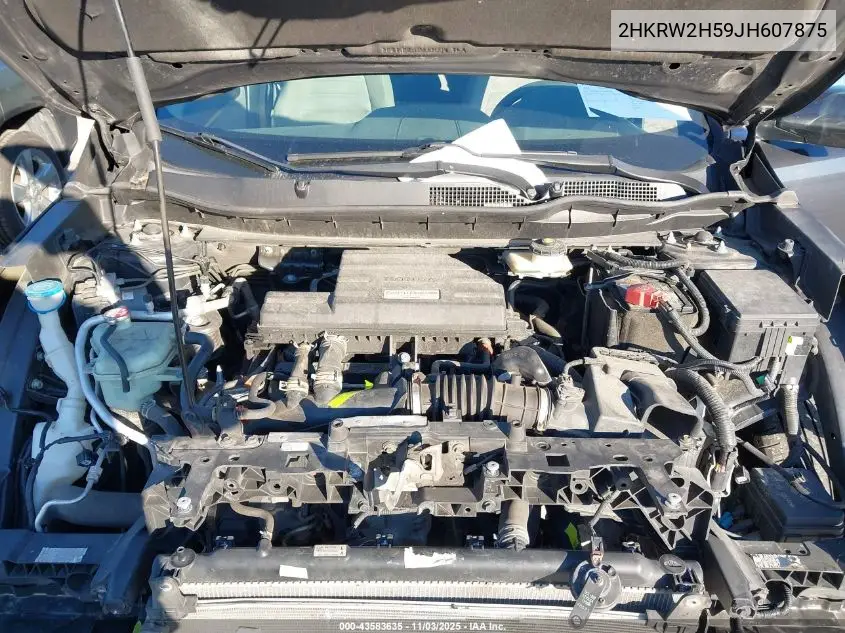 2HKRW2H59JH607875 2018 Honda Cr-V Ex