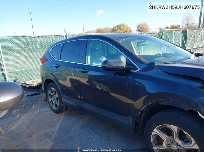 2HKRW2H59JH607875 2018 Honda Cr-V Ex