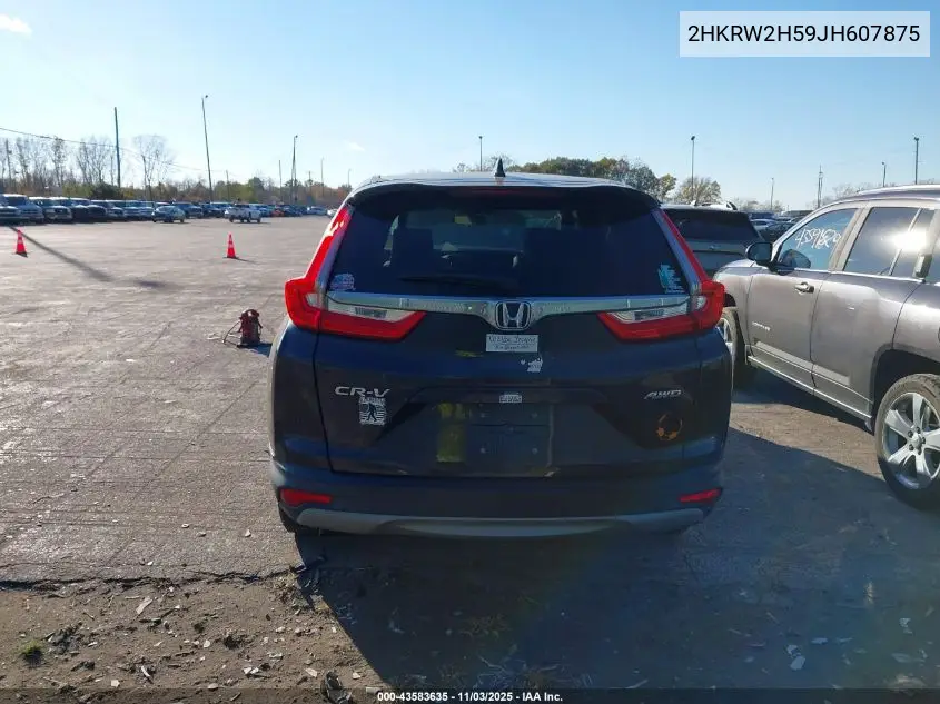 2HKRW2H59JH607875 2018 Honda Cr-V Ex