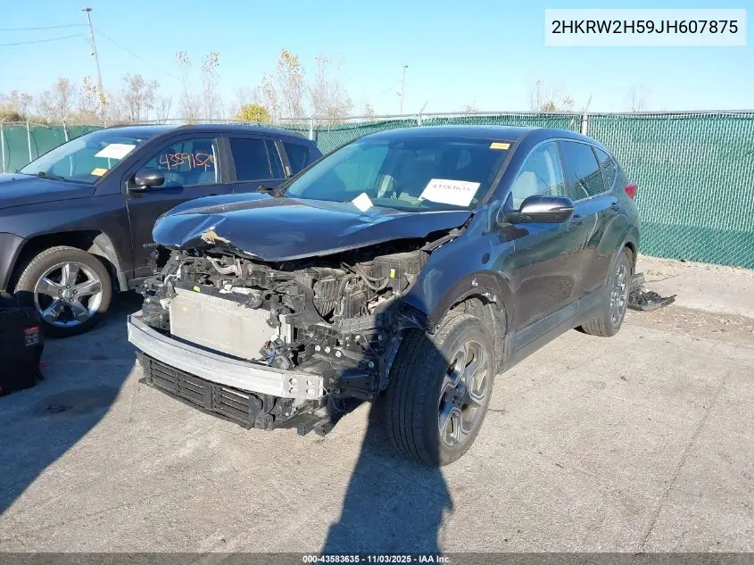 2HKRW2H59JH607875 2018 Honda Cr-V Ex