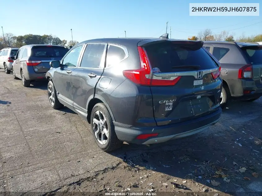 2HKRW2H59JH607875 2018 Honda Cr-V Ex