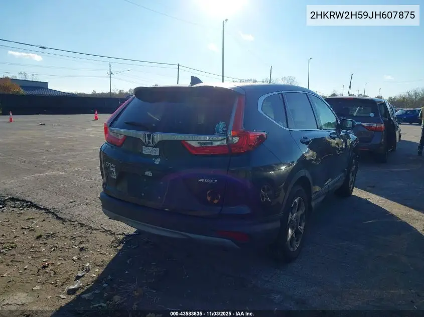 2HKRW2H59JH607875 2018 Honda Cr-V Ex