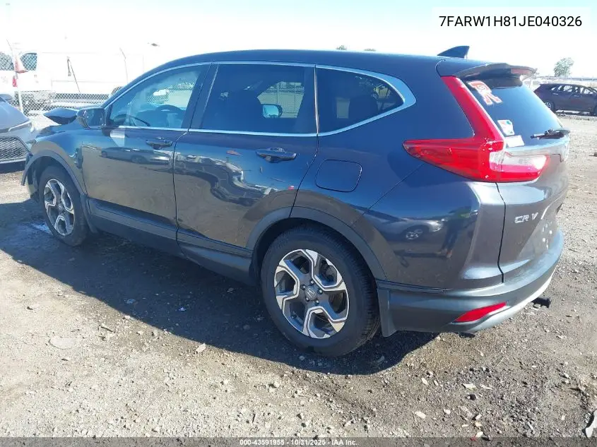 7FARW1H81JE040326 2018 Honda Cr-V Exl