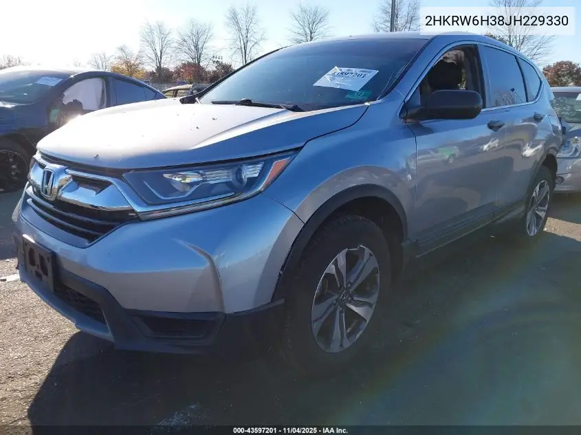 2HKRW6H38JH229330 2018 Honda Cr-V Lx