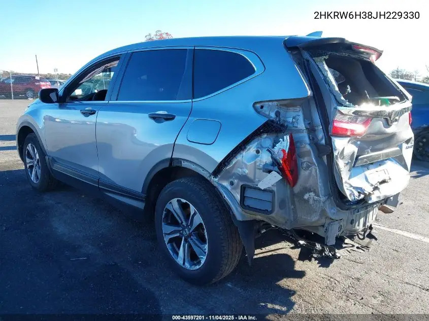 2HKRW6H38JH229330 2018 Honda Cr-V Lx