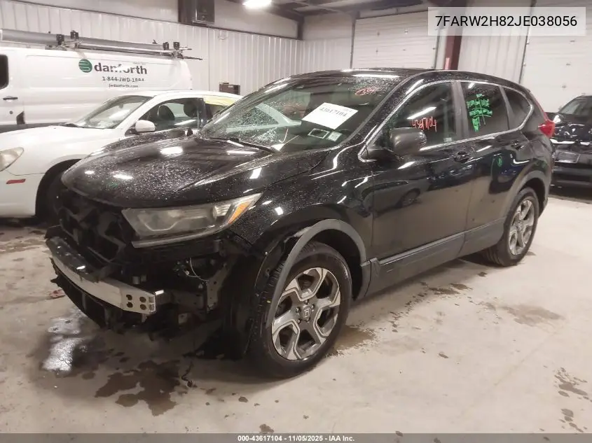 7FARW2H82JE038056 2018 Honda Cr-V Ex-L/Ex-L Navi