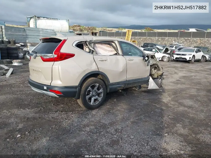 2HKRW1H52JH517882 2018 Honda Cr-V Ex